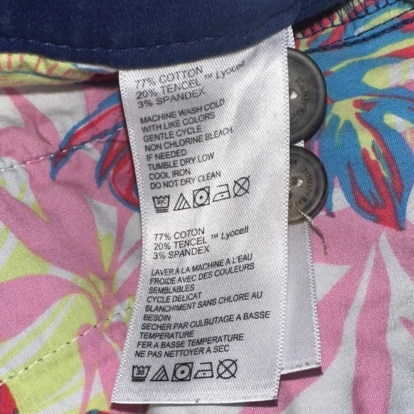 Tommy Bahama Navy Blue Casual Shorts - Picture 5 of 6